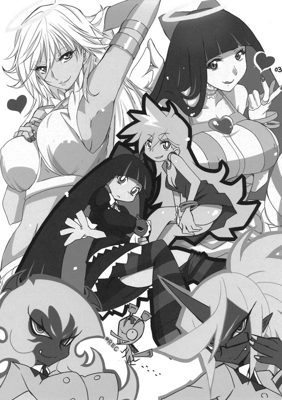 (C79) [BlueMage (Aoi Manabu)] Panty & Stocking Portable (Panty & Stocking with Garterbelt) - Page 3
