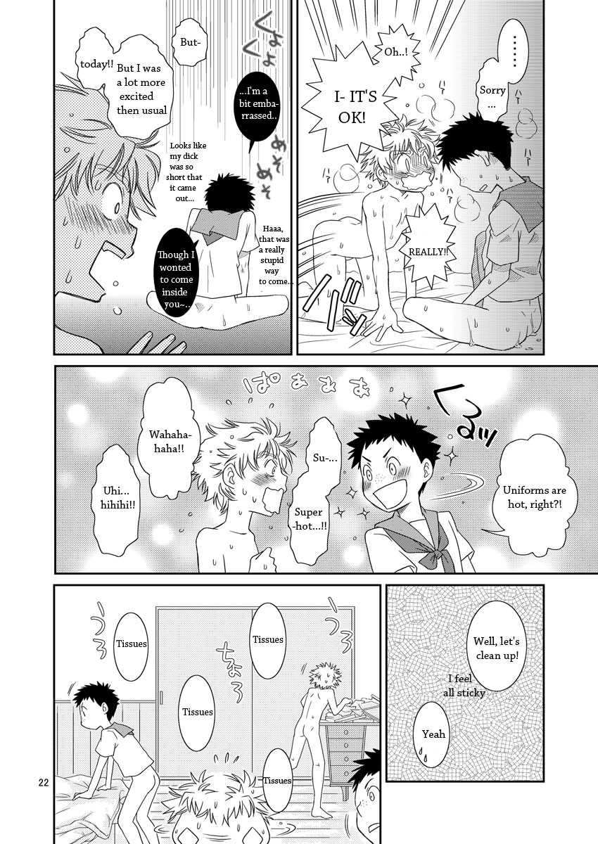 (Shota Scratch 4) [Blue Drop (Guri)] Tennen Shikou (Ookiku Furikabutte) [English] [Nice Sawa] - Page 21