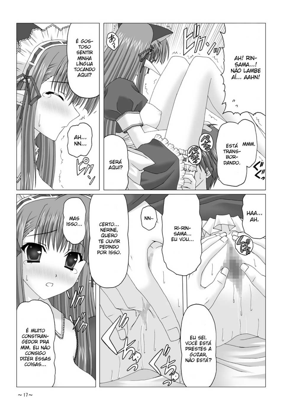 [katuobusi (mekeke)] EUPHORIA (SHUFFLE!) [Portuguese-BR] [Fujita Hiroyuki] - Page 16