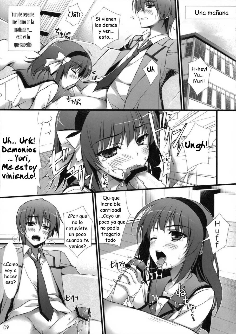 (C78) [WIREFRAME (Yuuki Hagure)] Angel Pinch! (Angel Beats!) [Spanish] - Page 7