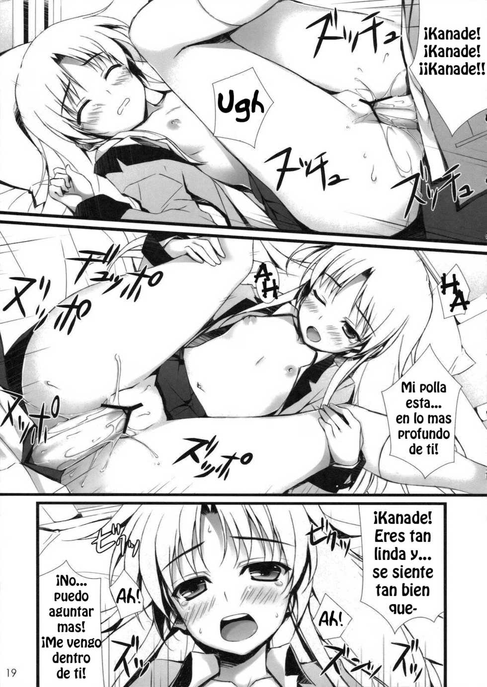 (C78) [WIREFRAME (Yuuki Hagure)] Angel Pinch! (Angel Beats!) [Spanish] - Page 17