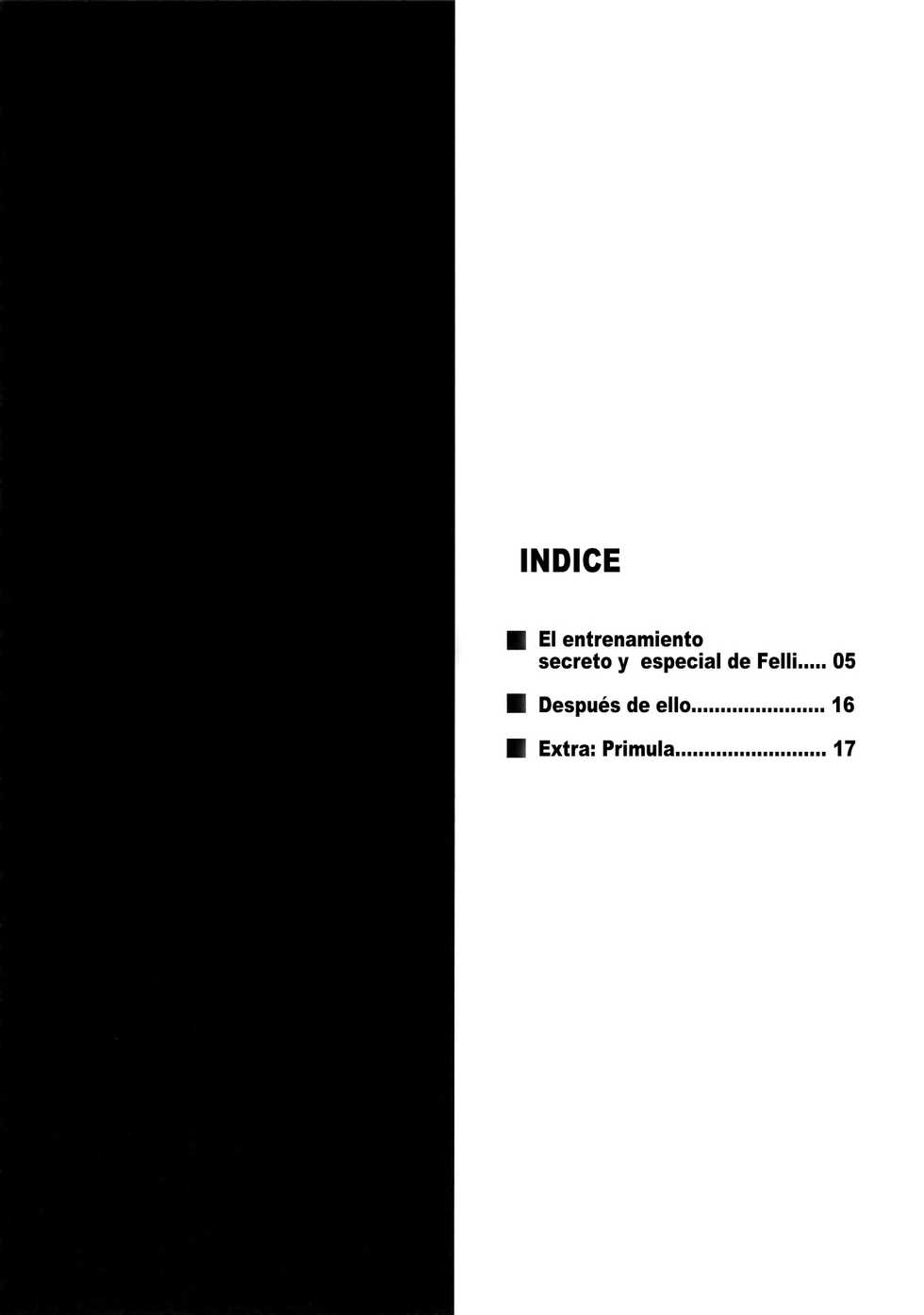 (COMIC1☆3) [Nirvana Soft (HIRONII)] Felli no Hi-Mitsu Tokkun (Chrome Shelled Regios) [Spanish] - Page 4