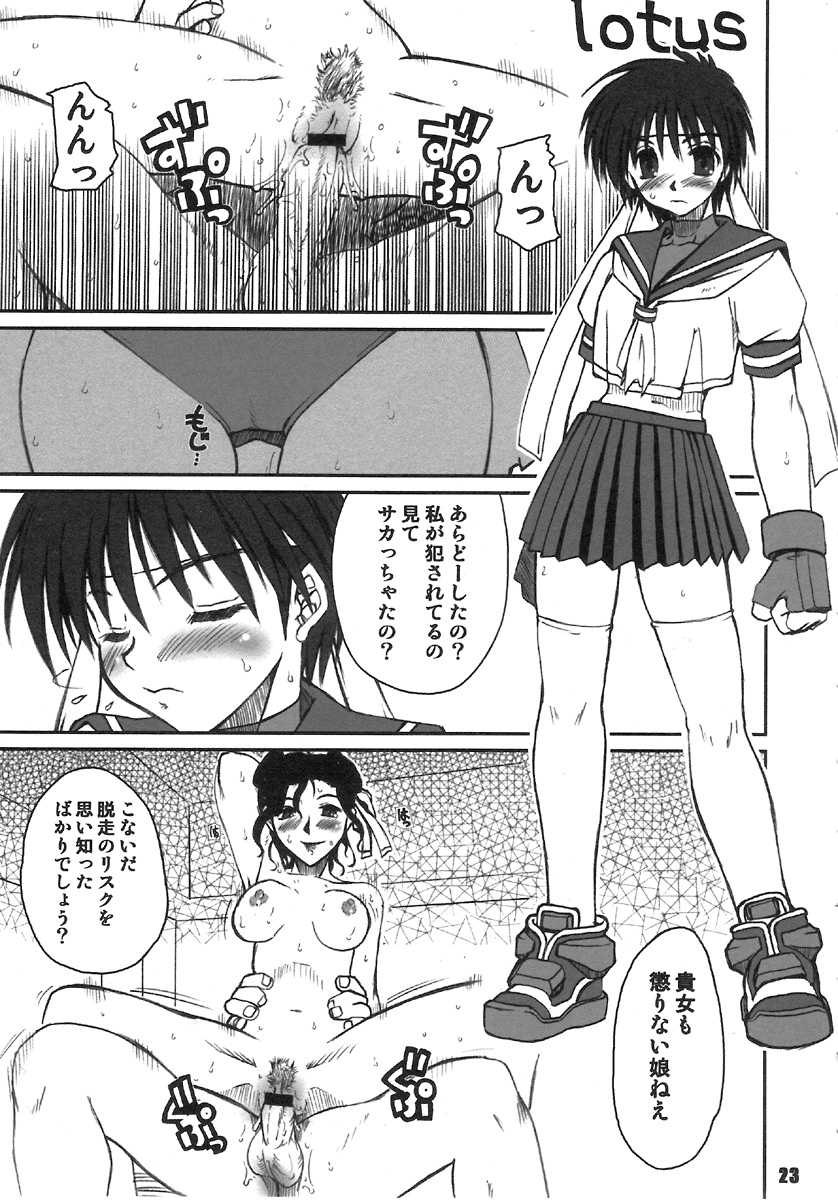 (C70) [prettydolls (Araki Hiroaki)] PULP Soushuuhen 1.5 (Street Fighter, Futari wa Precure) - Page 22