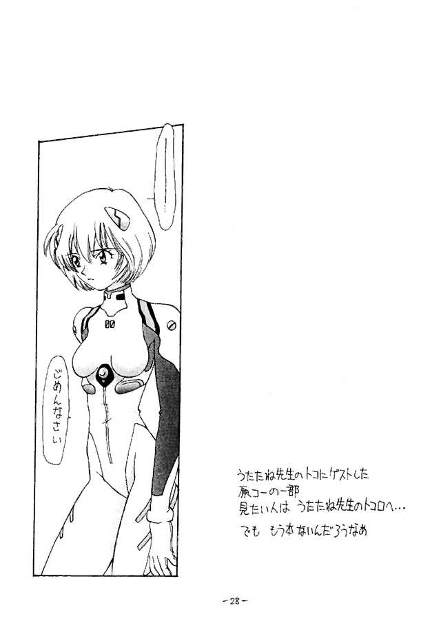 (C49) [Chanbara! (Kimuraya Izumi)] Eve Ver 1.0 (Neon Genesis Evangelion) - Page 27