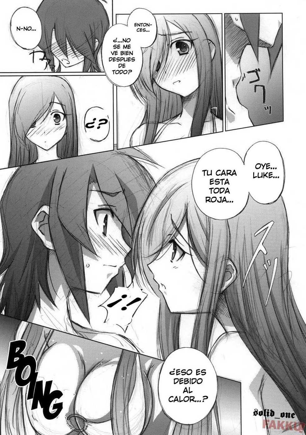 (C70) [Mahirutei (Izumi Mahiru)] Melon ni Melon Melon (Tales of the Abyss) [Spanish] - Page 6