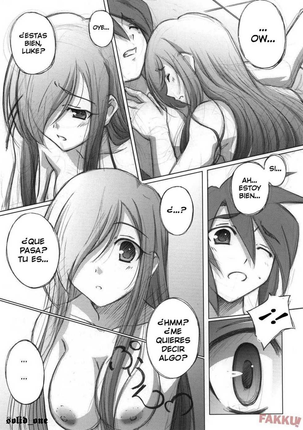 (C70) [Mahirutei (Izumi Mahiru)] Melon ni Melon Melon (Tales of the Abyss) [Spanish] - Page 7