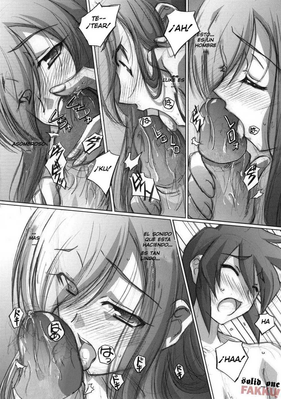 (C70) [Mahirutei (Izumi Mahiru)] Melon ni Melon Melon (Tales of the Abyss) [Spanish] - Page 12