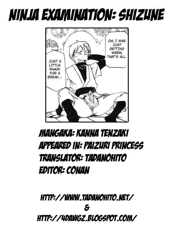 [Tenzaki Kanna] Ninjutsu Kentei Shizune | Ninja Examination Shizune (Paizuri Hime) [German] [SchmidtSST] - Page 17