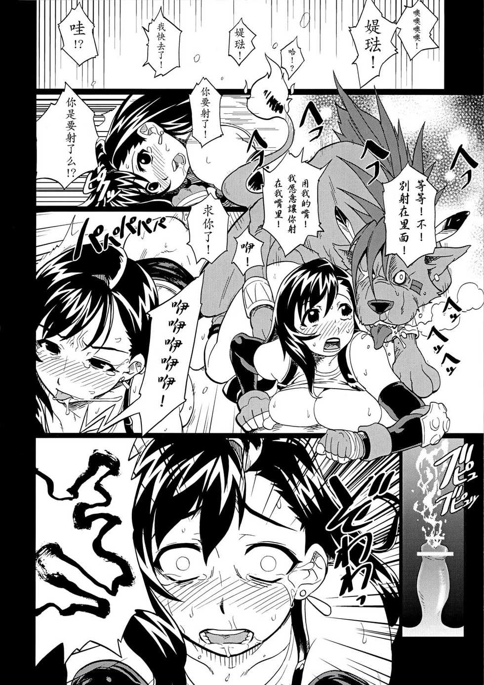 (C72) [Finecraft69 (6ro-)] EroTifa7 vol. 2.5 (Final Fantasy VII) [Chinese] [银猫骑士团] - Page 23