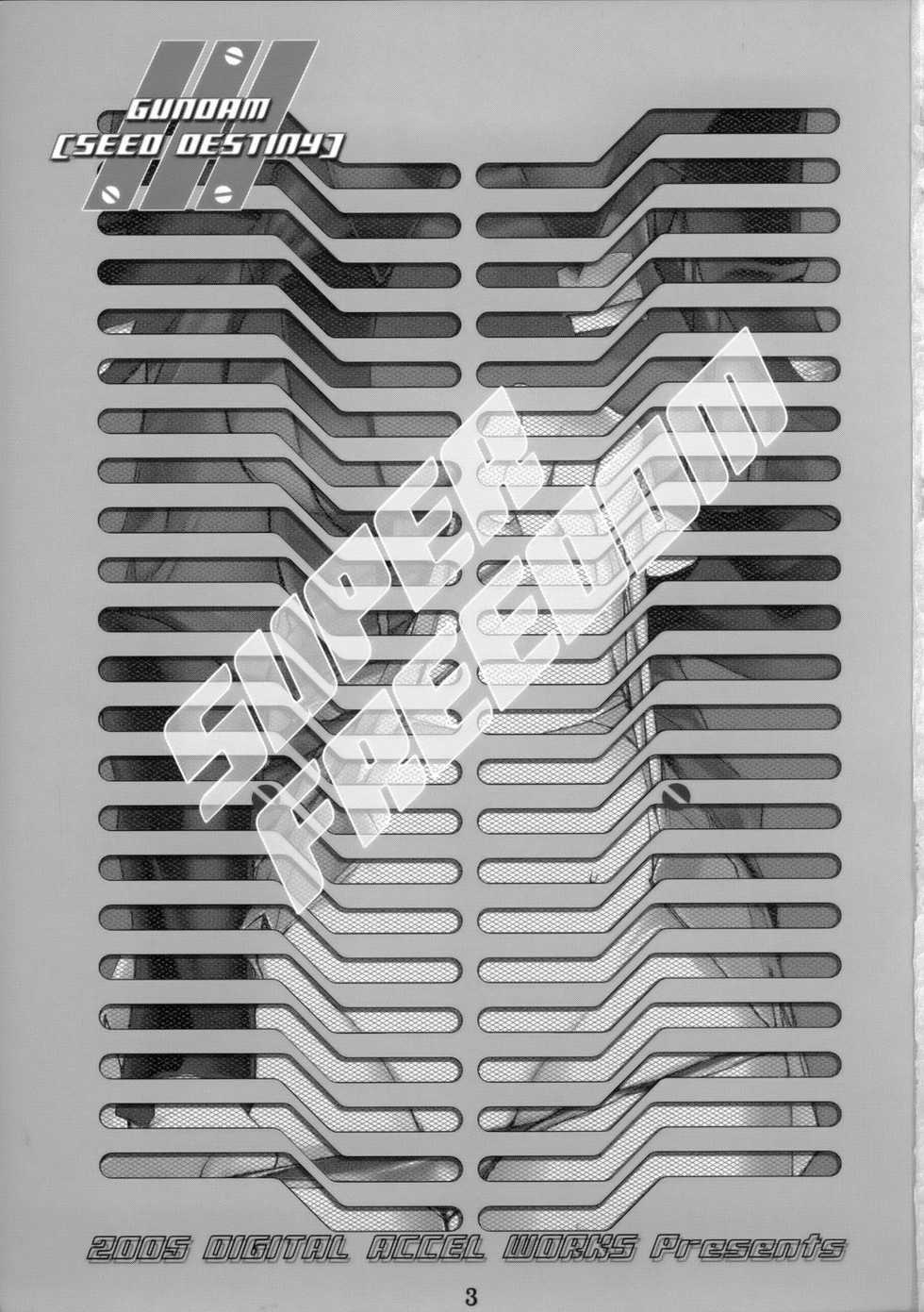 (C68) [DIGITAL ACCEL WORKS (INAZUMA.)] Super Freedom (Gundam SEED DESTINY) - Page 2