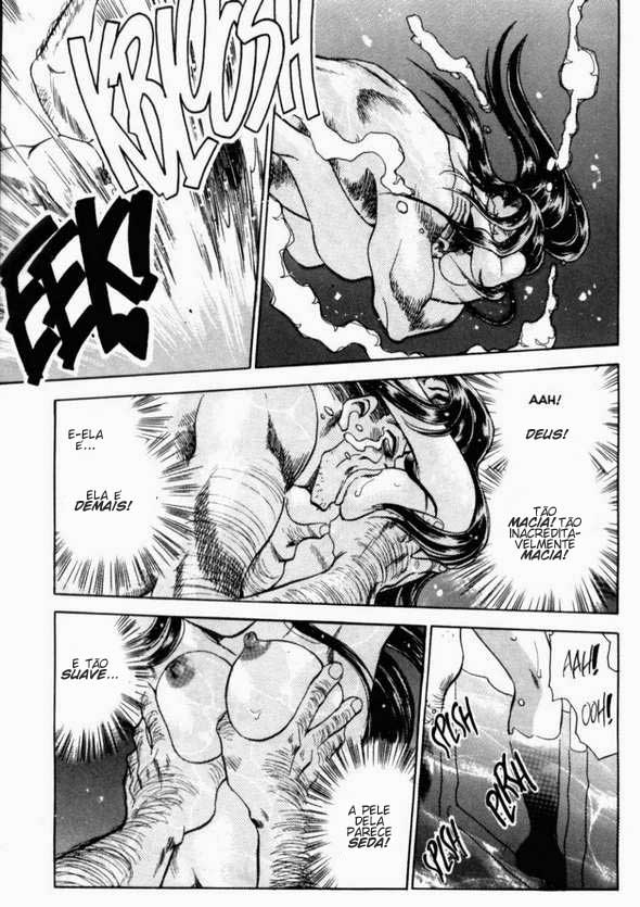 [Chiba Jirou] Henshin! Tonari no Kimiko-san Ch. 5 (Were-Slut - A Maldição da Super Vadia 5) [Portuguese-BR] - Page 18