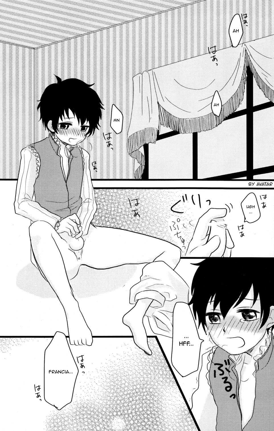 (Shota Scratch 10) [29Jill, nmtk (Niku Jill, Toya Mayu)] Shota Bun Ecchi (Axis Powers Hetalia) [Spanish] [Avatar] - Page 16