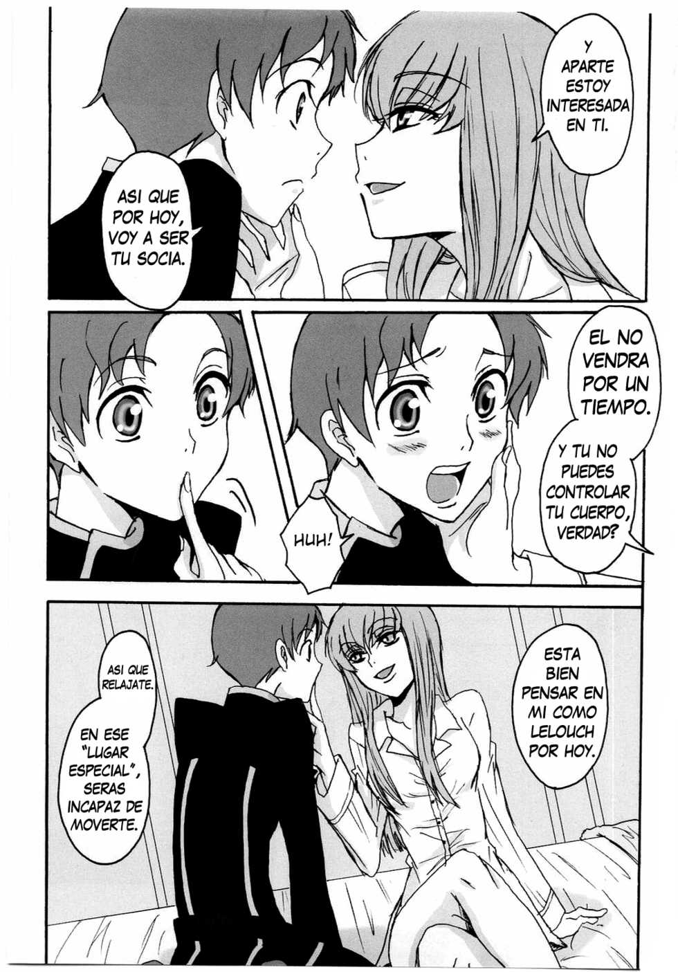 (C74) [Zooko (Kazu)] Secret Secret (CODE GEASS: Hangyaku no Lelouch) [Spanish] [XP95-Anime] - Page 8