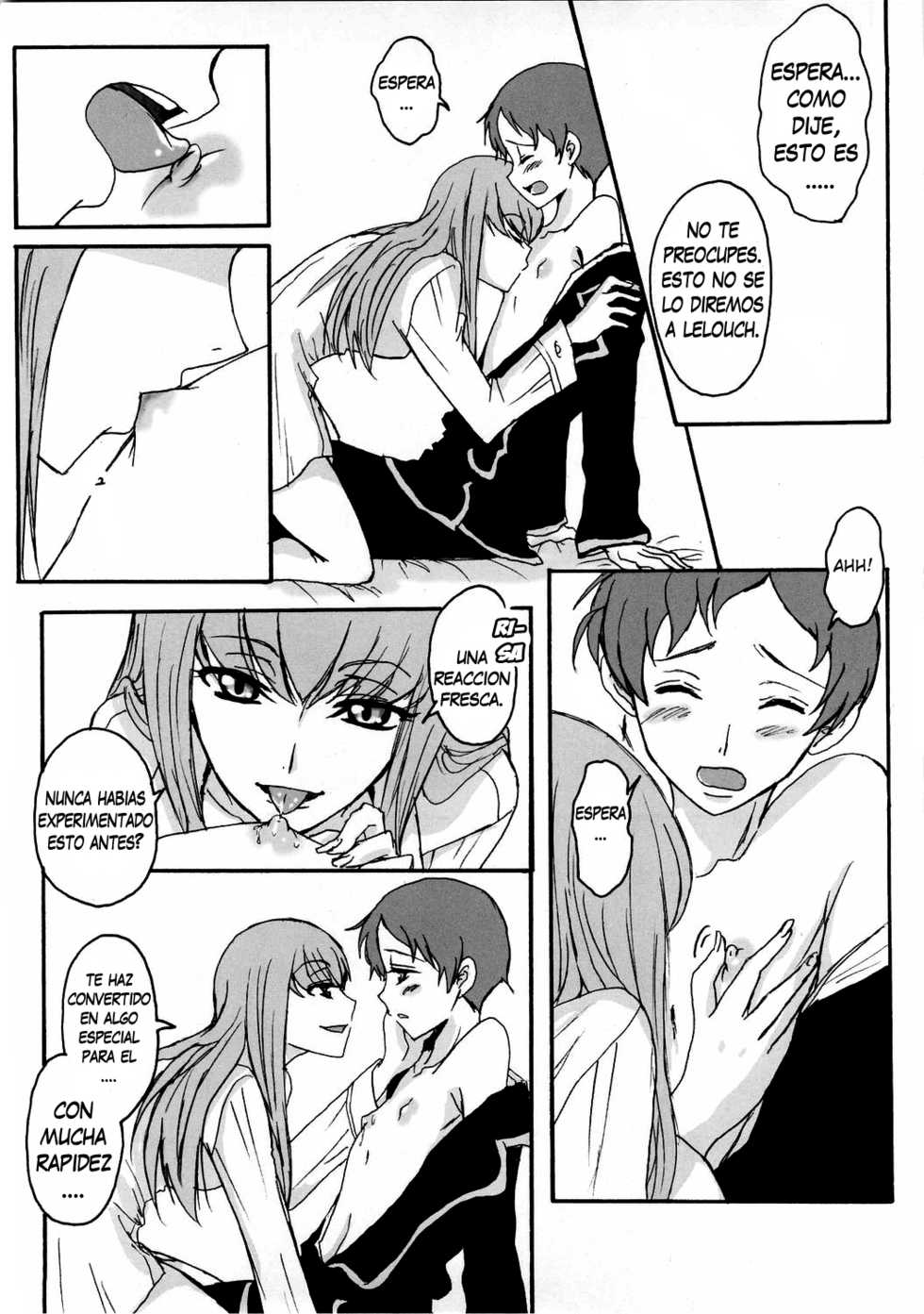 (C74) [Zooko (Kazu)] Secret Secret (CODE GEASS: Hangyaku no Lelouch) [Spanish] [XP95-Anime] - Page 9