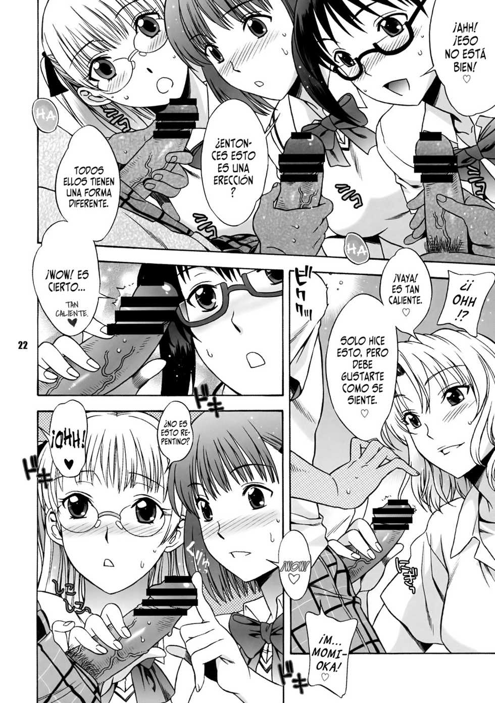 (C75) [BANANAJAM (Hanzaki Jirou)] DON'T KISS MY TAIL !! (To Love-Ru) [Spanish] [Ichino Fansub] - Page 21