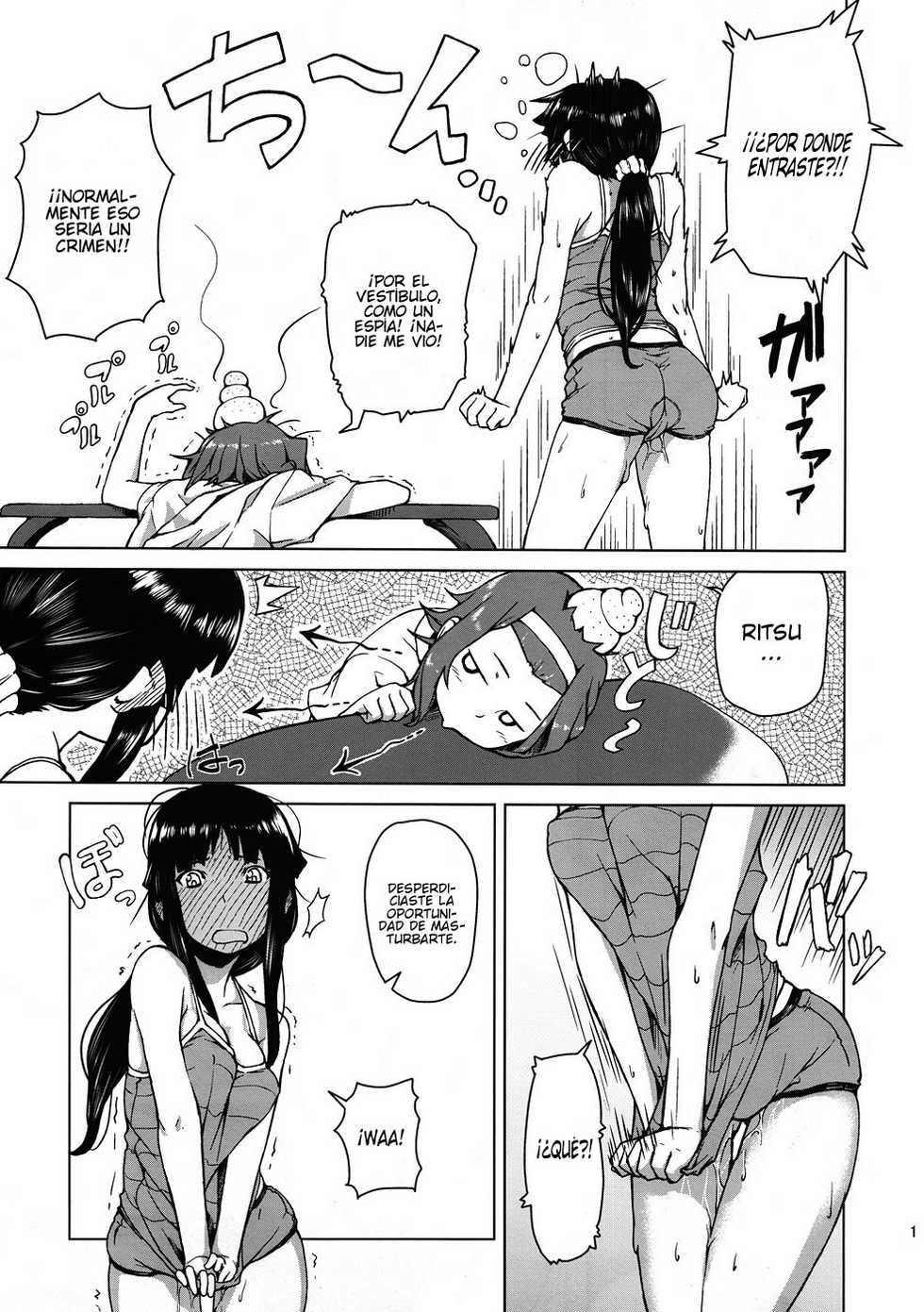 (C78) [Kyuukeijo no Higashi (Aduma Ren)] Sweet girls (K-ON!) [Spanish] - Page 10