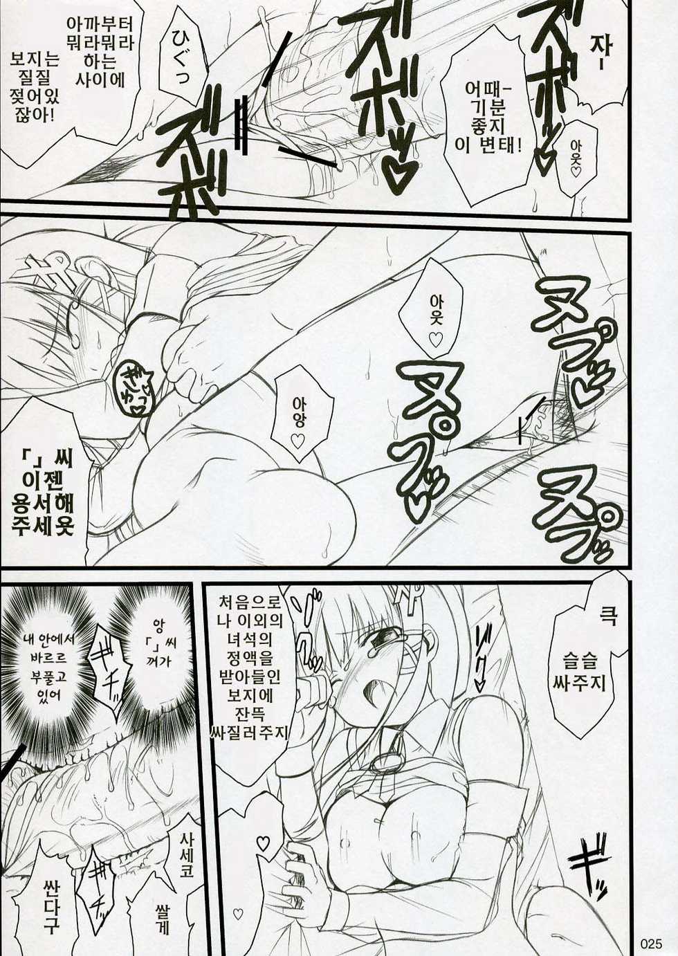 (C70) [Jenoa Cake (Takayaki)] SEXUAL ABUSE TO SASEKO? (OS-tan) [Korean] - Page 25