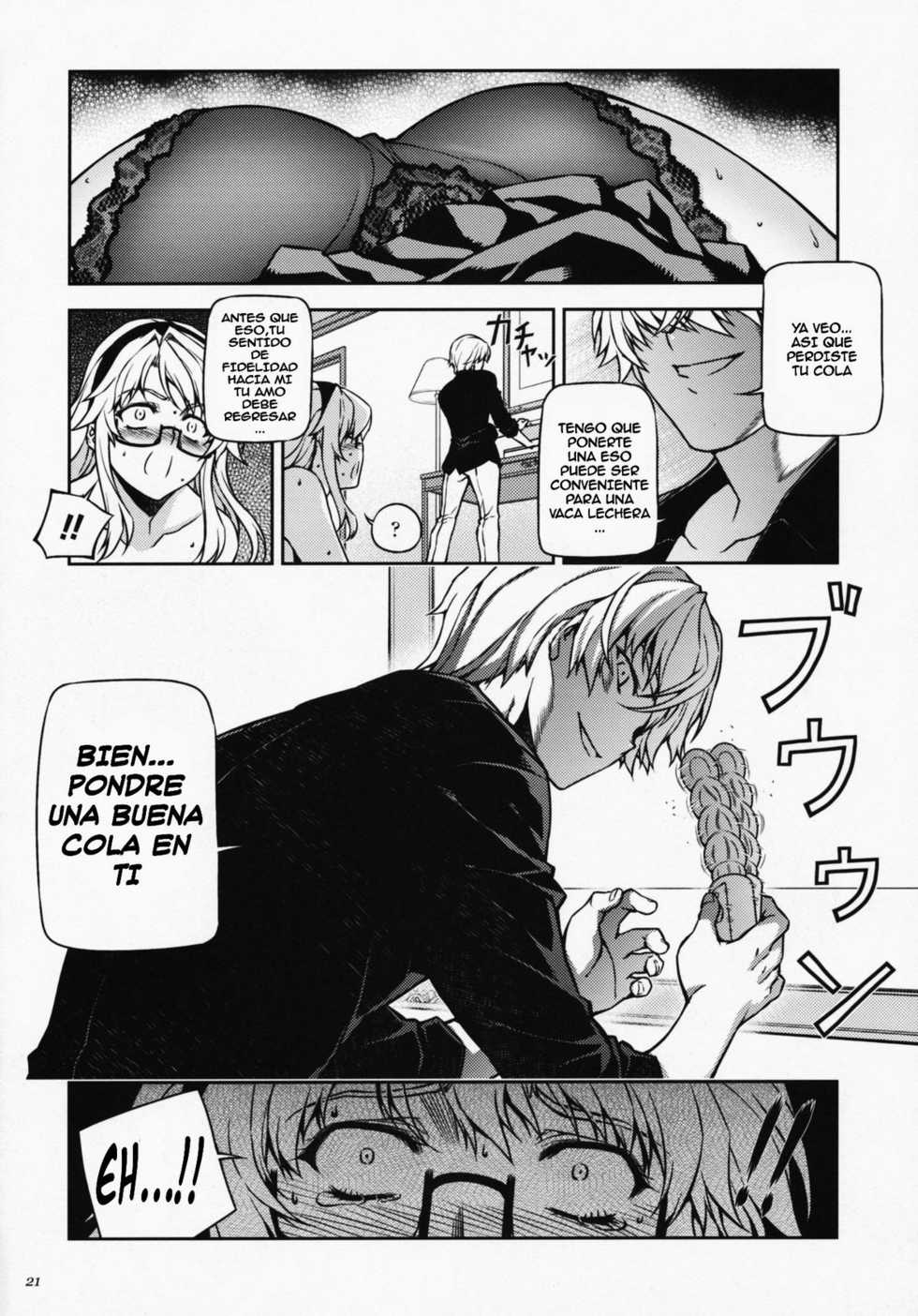 (C77) [CDPA (Various)] CROSS MAKE 2009 (Freezing, Onihime VS) [Spanish] {kallen-kozuki} - Page 19