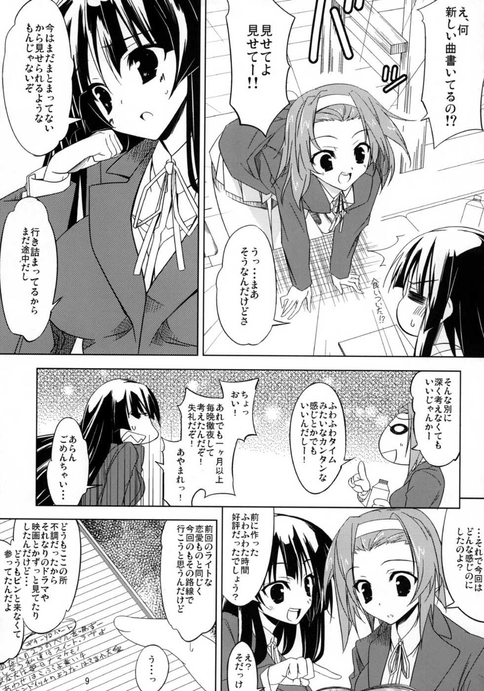 (Puniket 22) [RADICAL DASH (Miyane Aki)] LOVE LOVE HEART (K-ON!) - Page 8