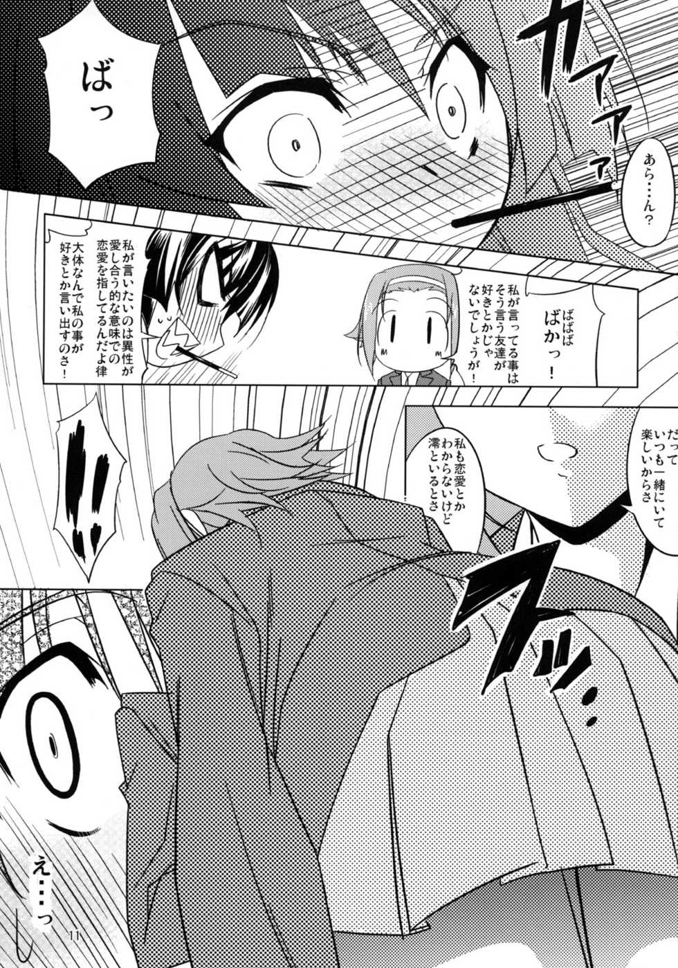 (Puniket 22) [RADICAL DASH (Miyane Aki)] LOVE LOVE HEART (K-ON!) - Page 10