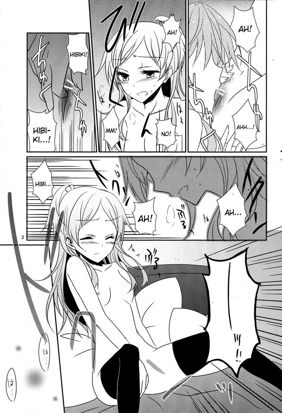 (COMIC1☆5) [434NotFound (isya)] Flow Beat (Suite PreCure♪) [English] [Futari wa Pretty Anon] - Page 4