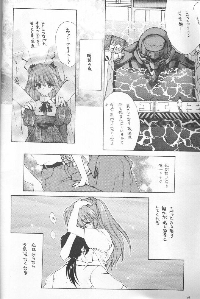 (CR20) [Hanzai Tengoku (Hasei Agana)] Kikei no Sakana (Neon Genesis Evangelion) - Page 14