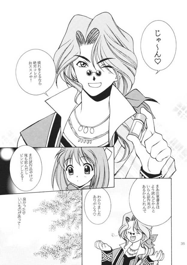 (C61) [Totsugeki Wolf (Yuhki Mitsuru)] ANGEL BREATH (Angelique Special) - Page 34