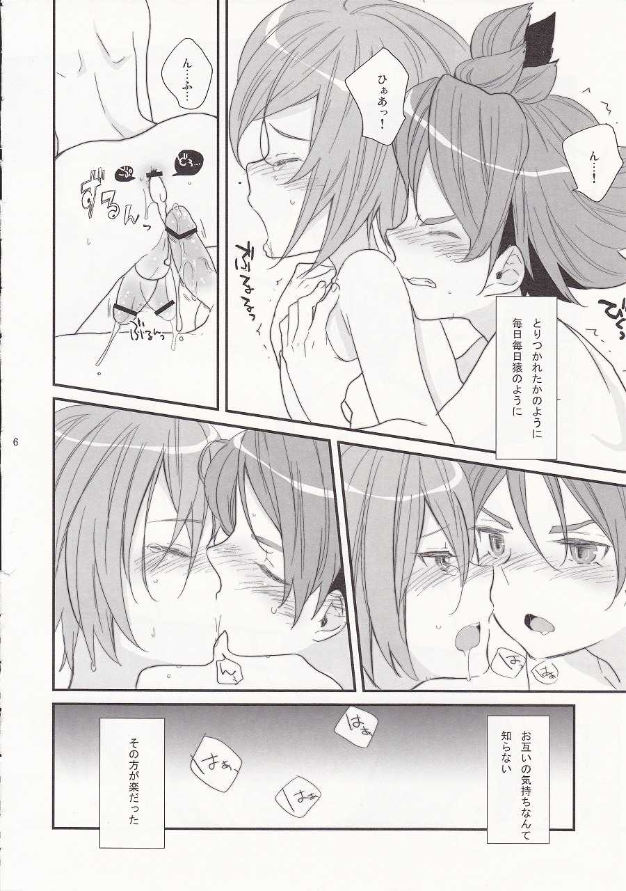 (C78) [Nekotank (Maitou)] Netsuiro (Inazuma Eleven) - Page 4