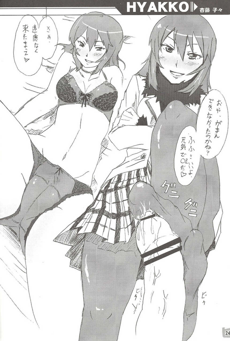 (C75) [dogorpanda (Pikachi)] Tora da! Tora ni Narun da! (Hyakko) - Page 23