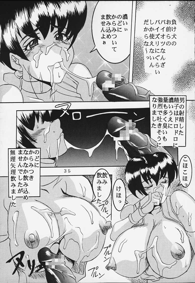(C58) [St. Rio (Kitty)] DANDIZM 2000 Nakadashi Millennium (Dead or Alive) - Page 34
