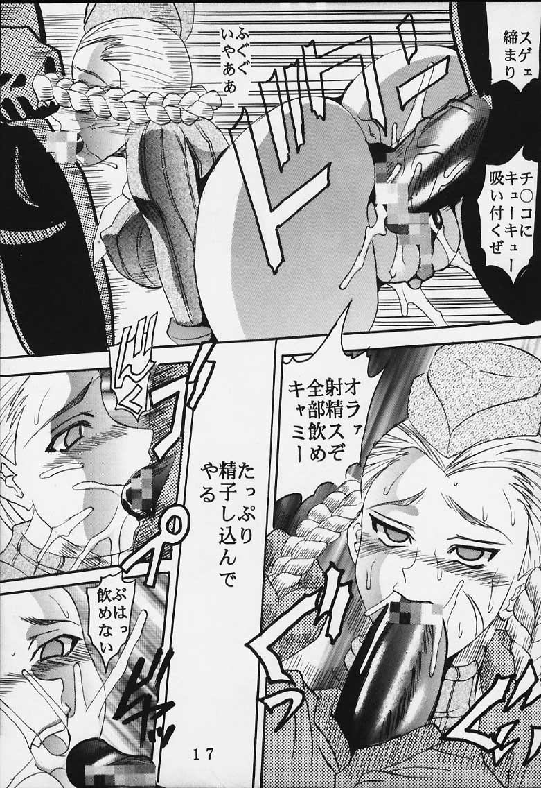 (C69) [St. Rio (Kitty)] Dandizum Nakadasi 2000 Capcom VS SNK (Capcom VS SNK) - Page 17