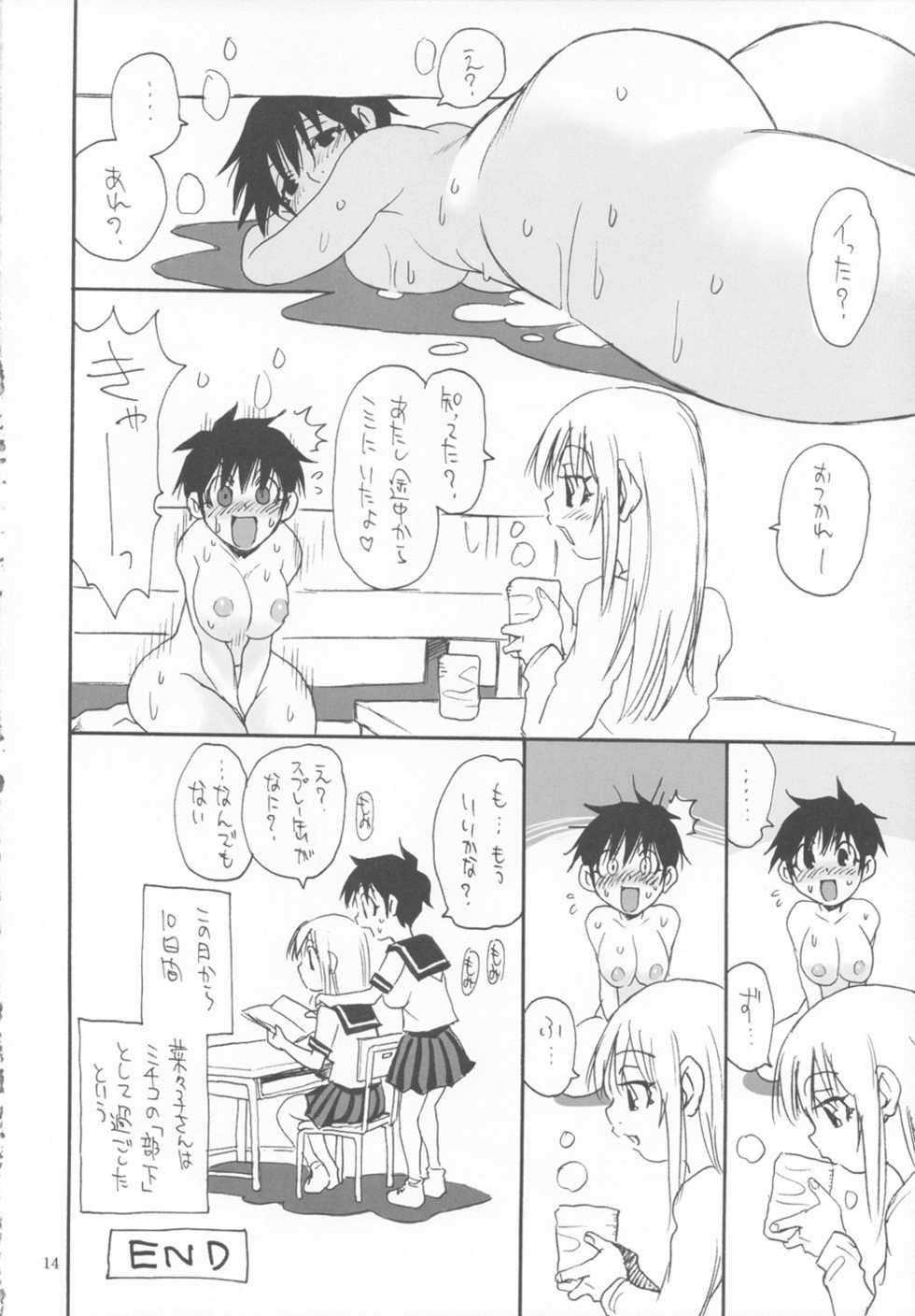 (C73) [Nouzui Majutsu, NO-NO'S (Kanesada Keishi, Kawara Keisuke)] Chocolaccino - Page 13