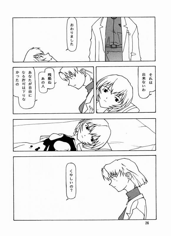 (CR21) [Chibi Chibi Neko Neko (PTOMAINE, Toria)] Yo Raide Ken Eru Getsu (Neon Genesis Evangelion) - Page 23