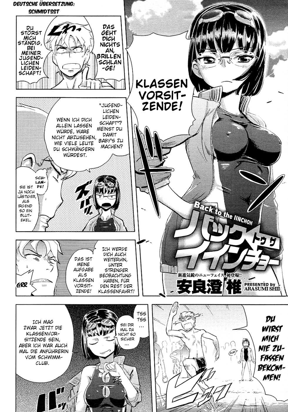 [Arasumi Shii] Back to the Iinchou (COMIC Megastore 2011-07) [German] [SchmidtSST] - Page 2
