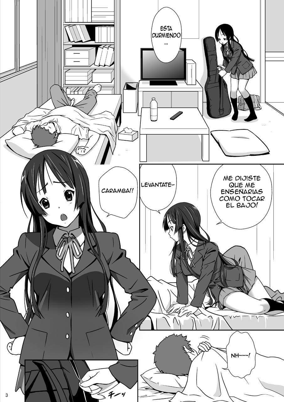 (C79) [Asunaro (Asunaro)] M-ON (K-ON!) [Spanish] [Kallen-Kozuki] - Page 4