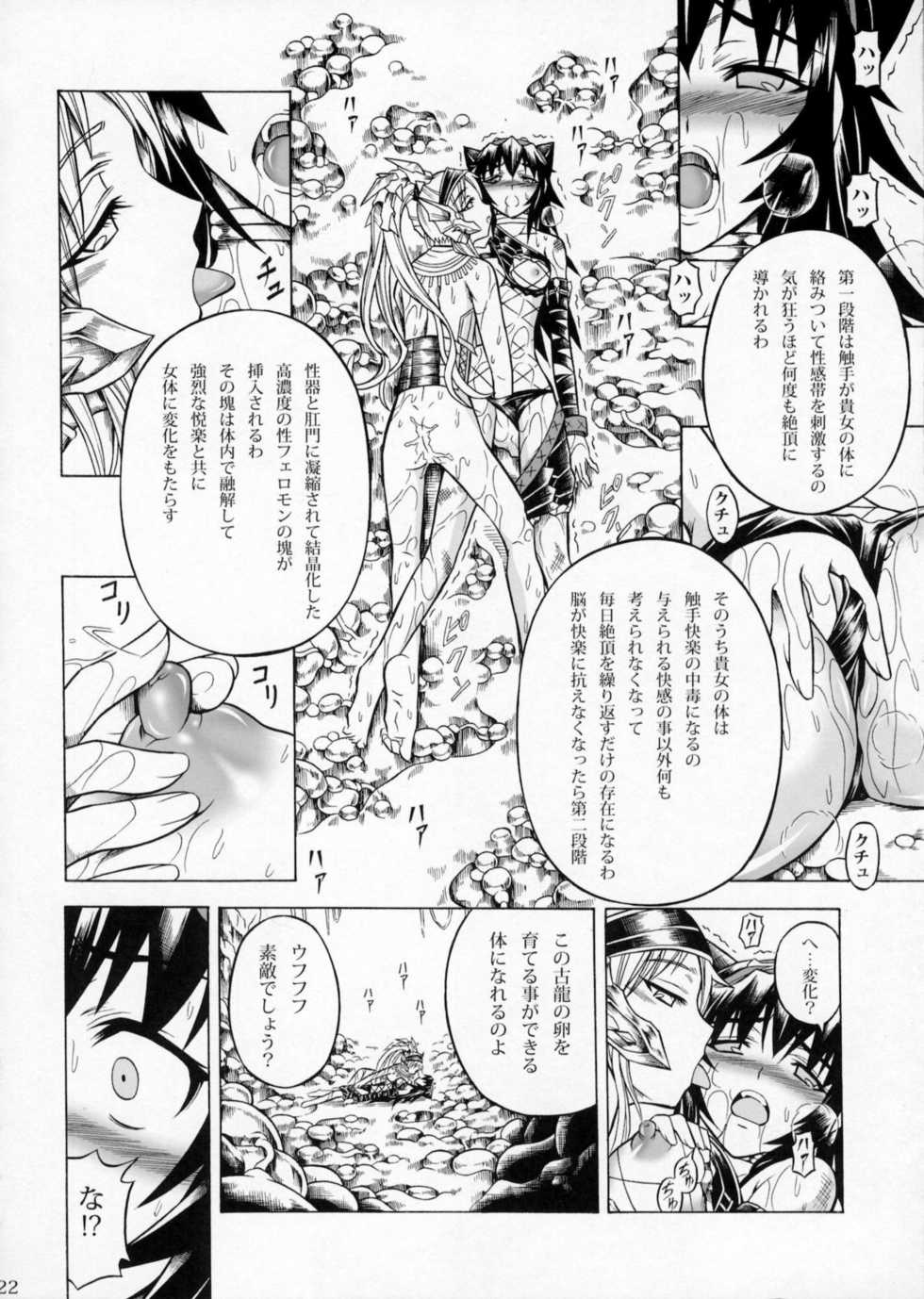(C79) [Yokohama Junky (Makari Tohru)] Solo Hunter no Seitai 2 The second part (Monster Hunter) - Page 21