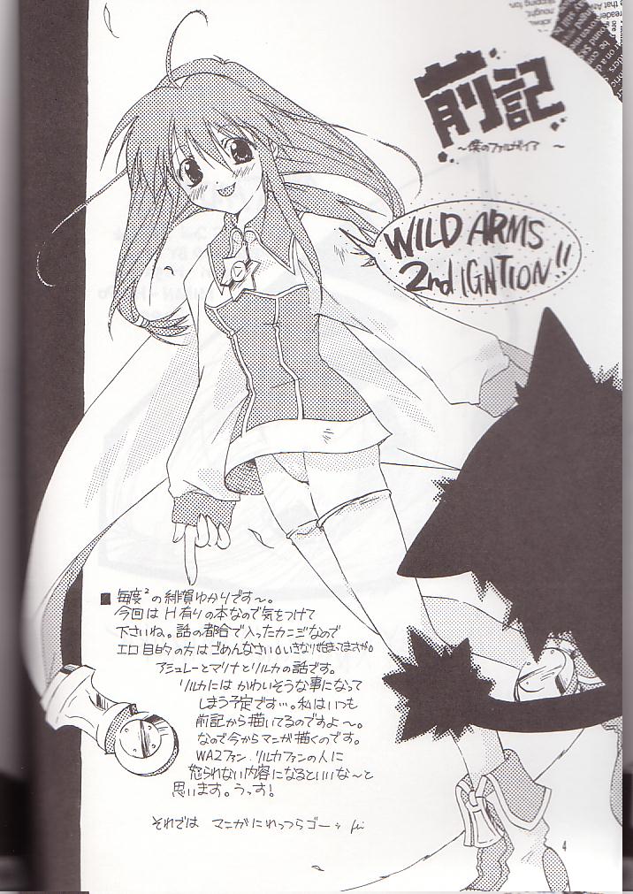 [Mikan Honpo (Higa Yukari)] Boku no Filgaia (WILD ARMS) - Page 2