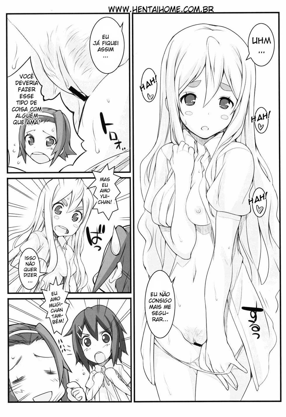 (C78) [Fountain's Square (Hagiya Masakage)] Heat Floor (K-ON!) [Portuguese-BR] [hentaihome.com.br] - Page 9