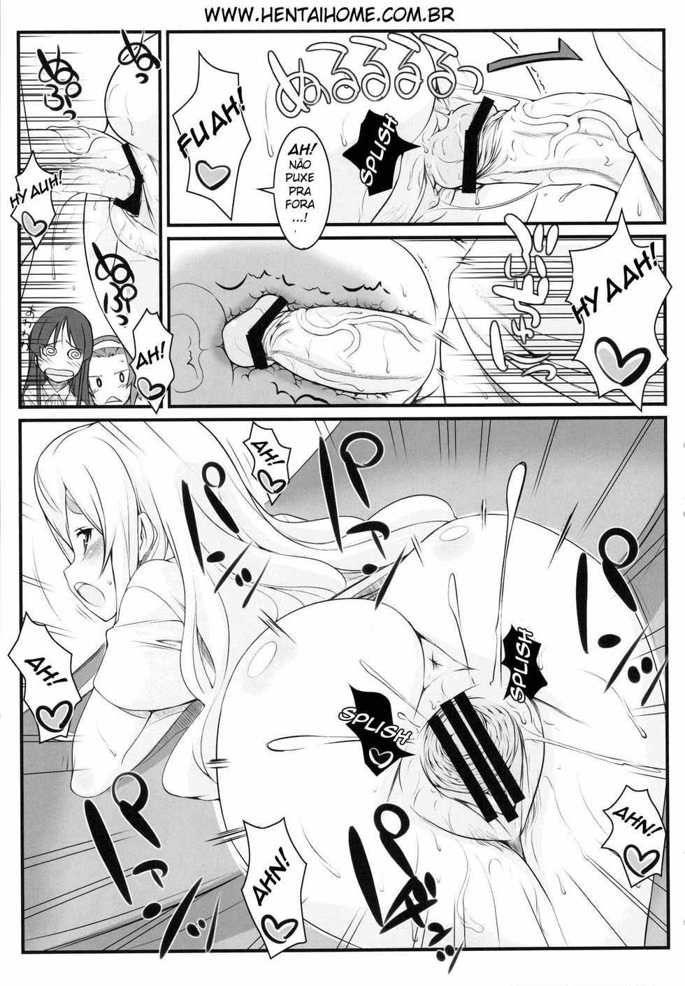 (C78) [Fountain's Square (Hagiya Masakage)] Heat Floor (K-ON!) [Portuguese-BR] [hentaihome.com.br] - Page 11