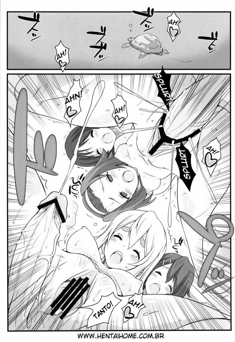 (C78) [Fountain's Square (Hagiya Masakage)] Heat Floor (K-ON!) [Portuguese-BR] [hentaihome.com.br] - Page 17