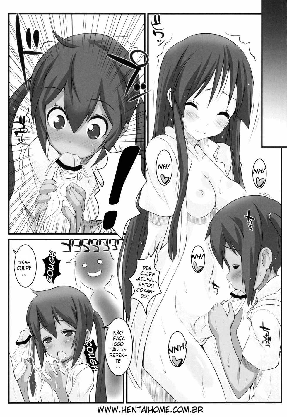 (C78) [Fountain's Square (Hagiya Masakage)] Heat Floor (K-ON!) [Portuguese-BR] [hentaihome.com.br] - Page 19