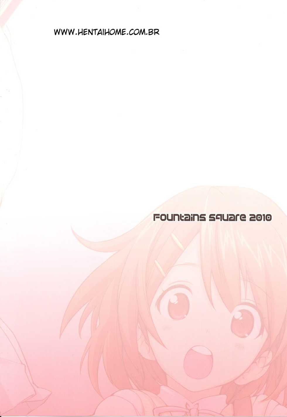 (C78) [Fountain's Square (Hagiya Masakage)] Heat Floor (K-ON!) [Portuguese-BR] [hentaihome.com.br] - Page 28