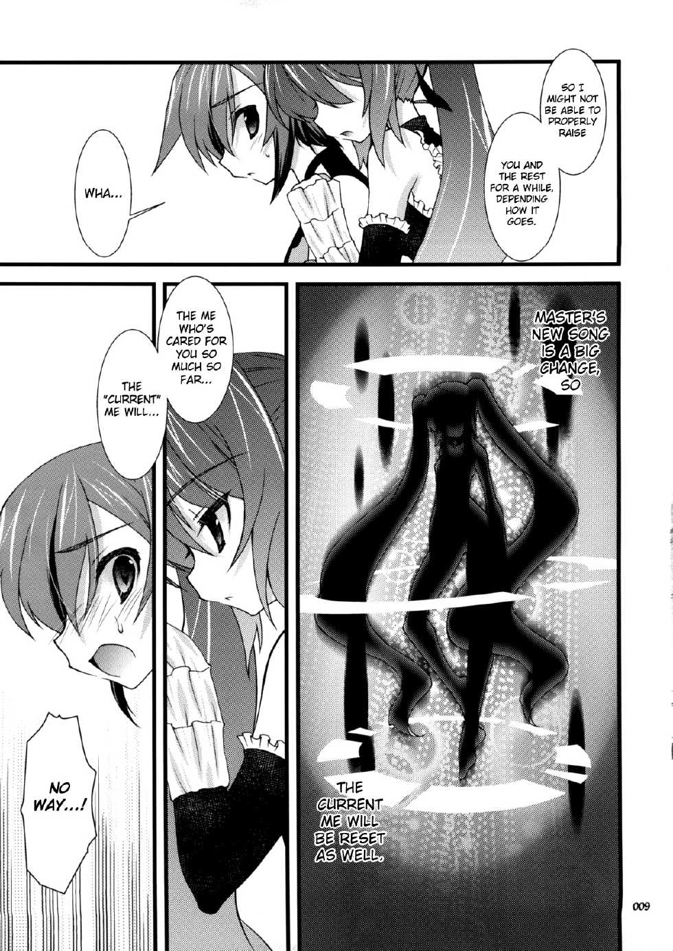 (C80) [Kammidokoro Hibiki (Hibiki Seiya)] Infinito Strega 2 (Vocaloid 2) [English] - Page 8