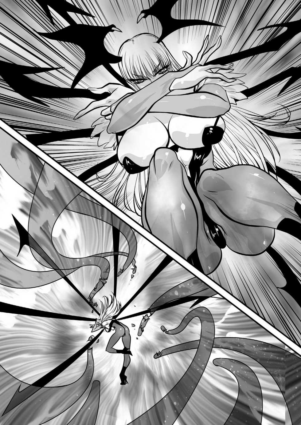 (C80) [Yuriai Kojinshi Kai (Yuri Ai)] Inma Kikai (Darkstalkers) - Page 18