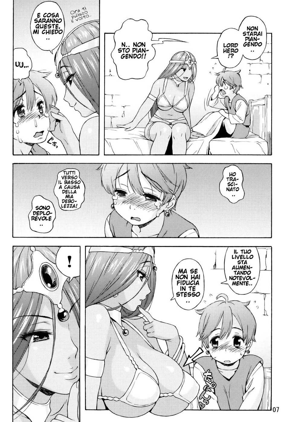(C77) [666protect (Jingrock)] Manya Shota | Maya Shota (Dragon Quest IV) [Italian] [Hentai Fantasy] - Page 6