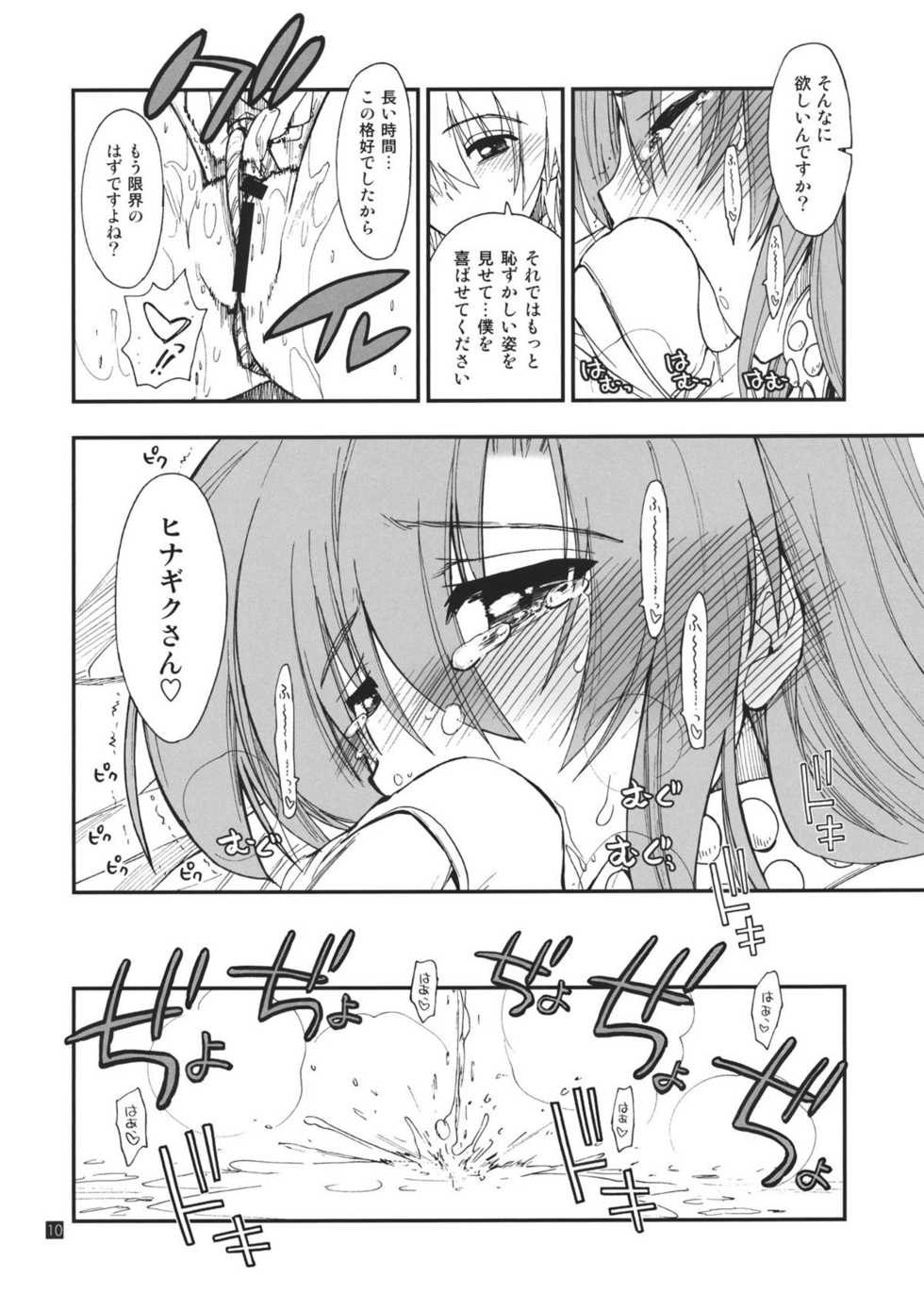 (C80) [Girigiri Nijiiro (Kamino Ryu-ya)] Hina to Hayate (Hayate no Gotoku!) - Page 10