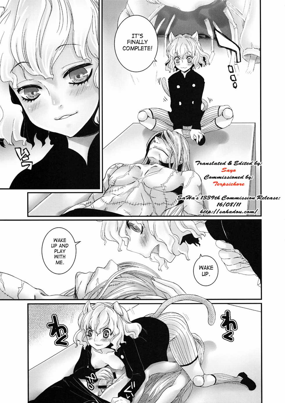 (C78) [Queen Of VANILLA (Tigusa Suzume)] PITOU-NYAN x PITOU-NYAN (HUNTER x HUNTER) [English] [SaHa] - Page 4