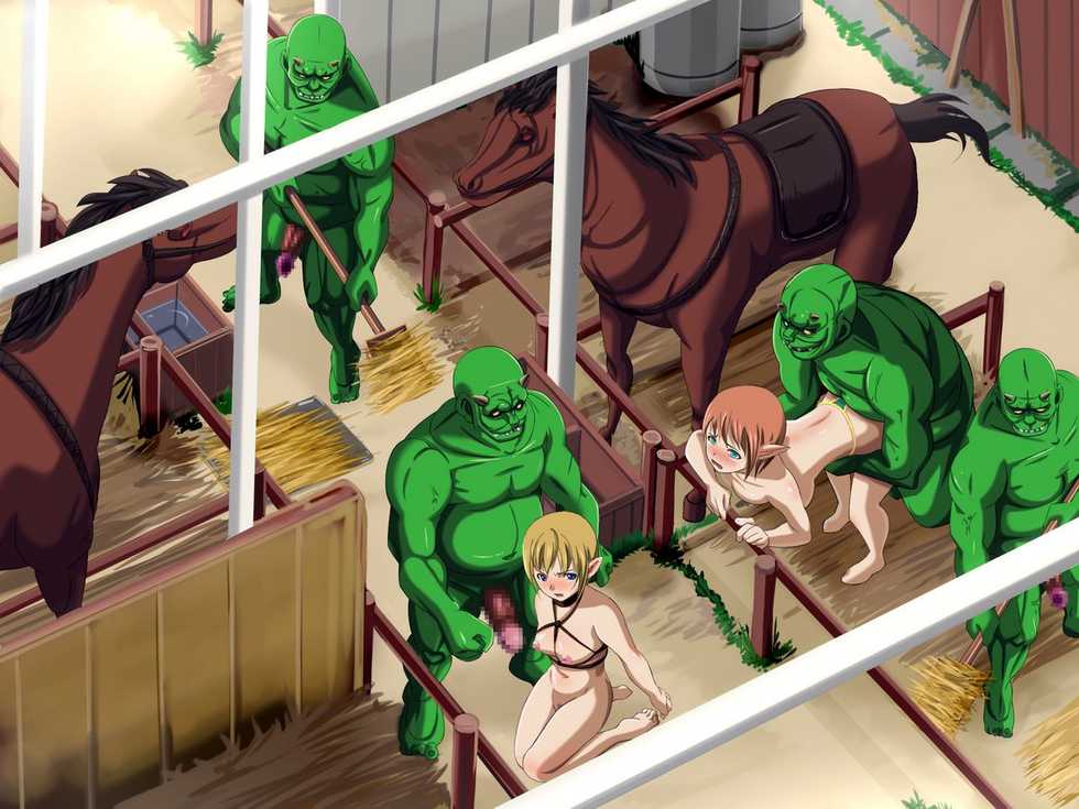 [Nishiarai] Elf no Kuni - Goblin Kyoushuu - Page 37