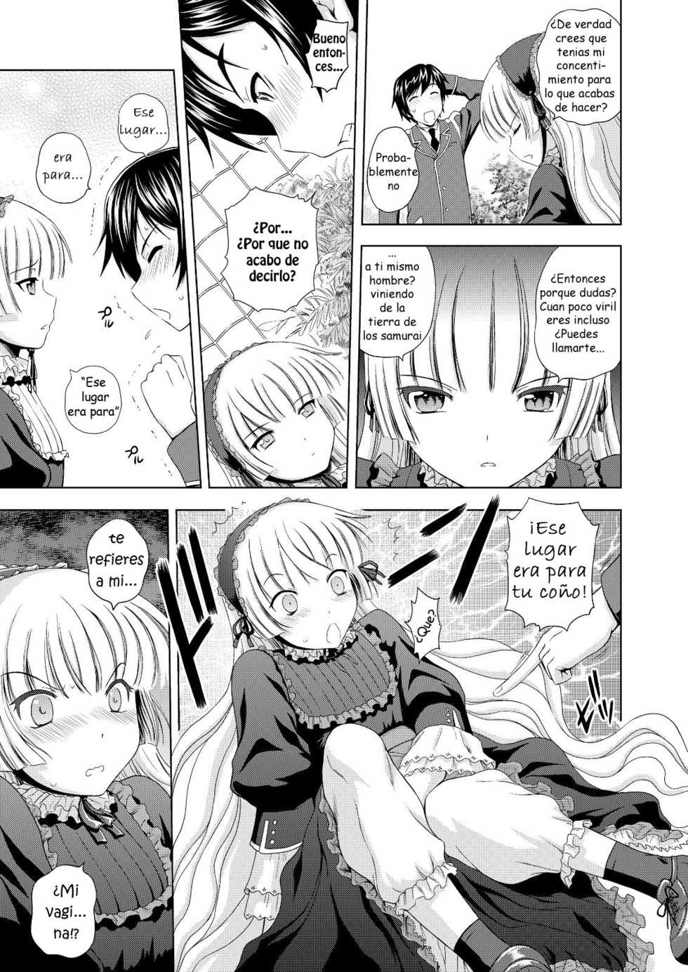 [Gagaken (Mahiruno Kagerou)] Golden fairy | Hada Dorada (GOSICK) [Spanish] - Page 10