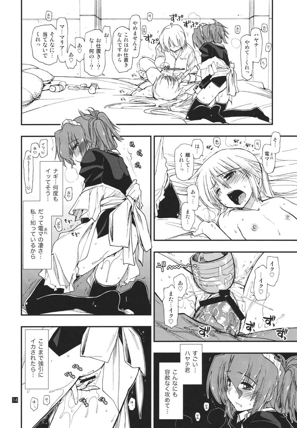 (C80) [Girigiri Nijiiro (Kamino Ryu-ya)] Nanoda!!!!!! (Hayate no Gotoku!) - Page 13